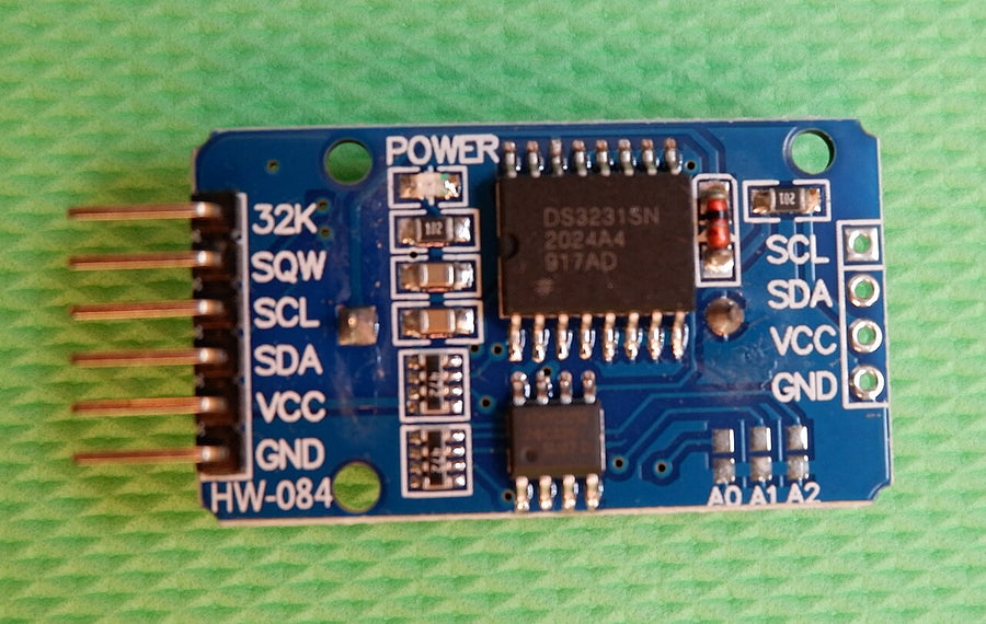 DS3231 precision RTC module (HW-084), front view
